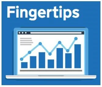 Logo for the Fingertips website
