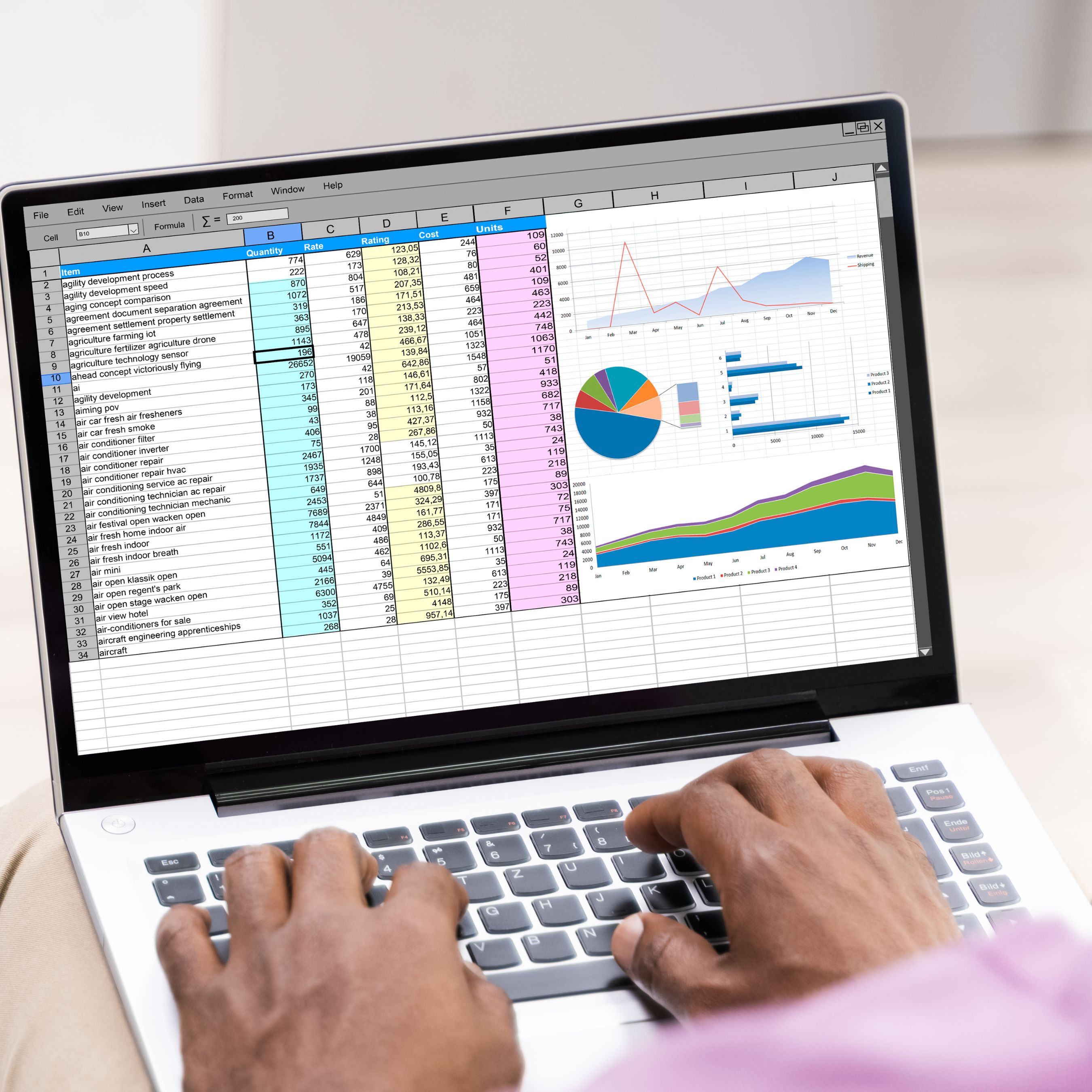 Improving Skills in Excel