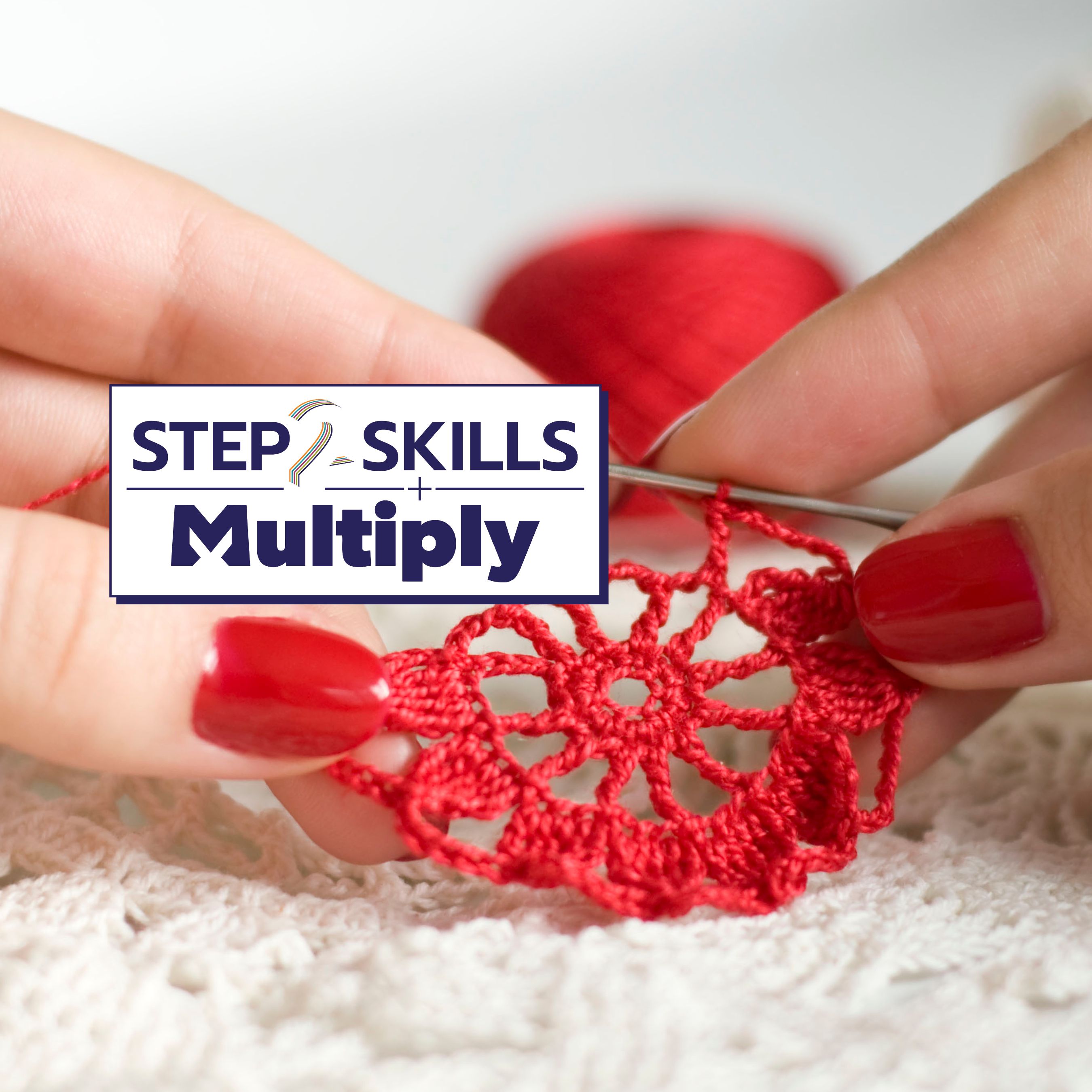 Multiply - Crochet Festive Bag Tree Decoration