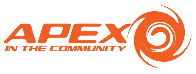 Apex in the community logo