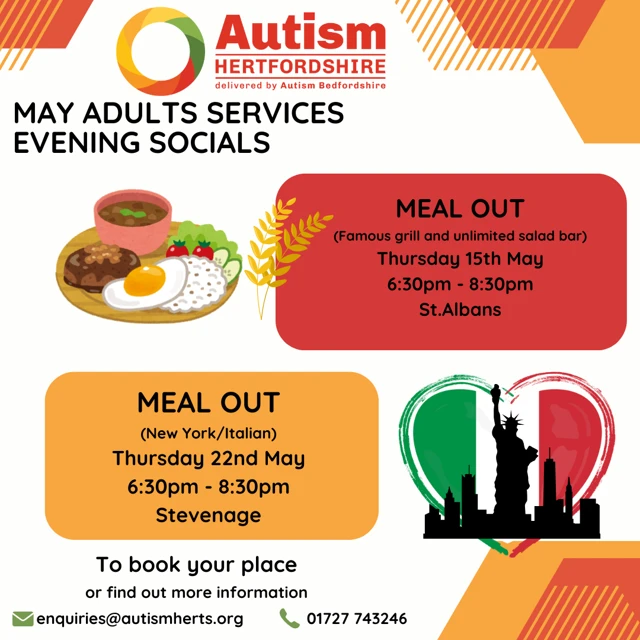 may evening socials flyer