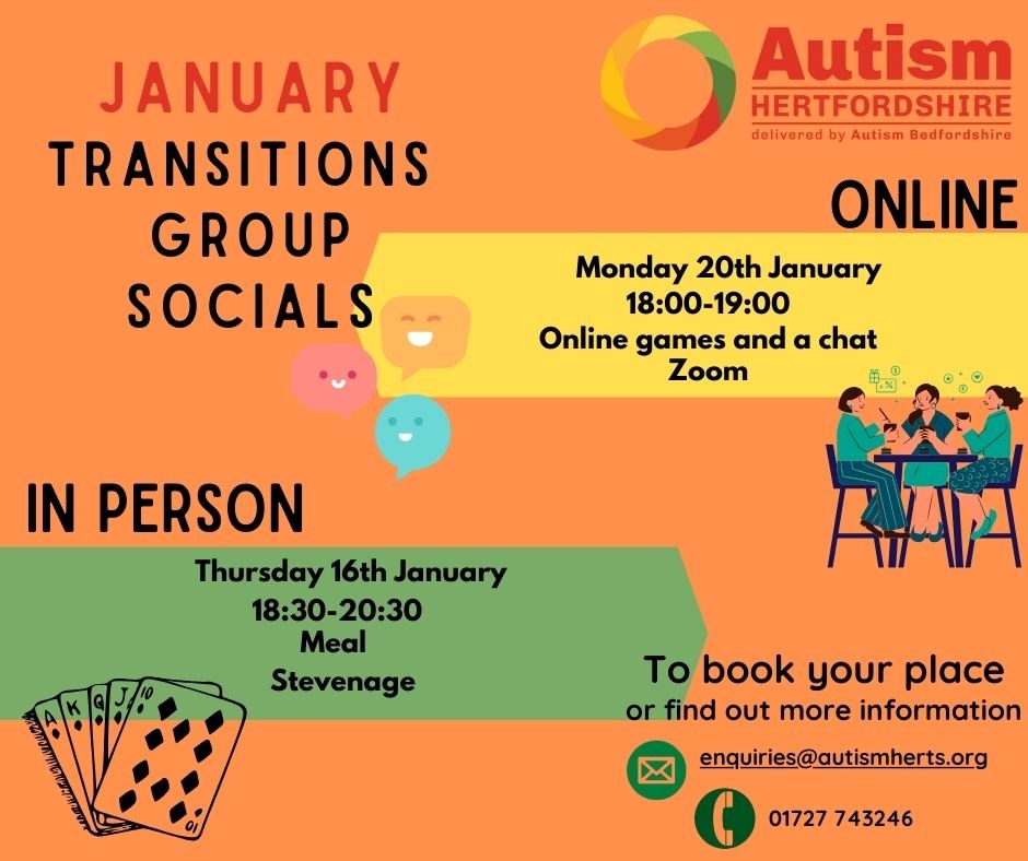 Transitions flyer - January 2025