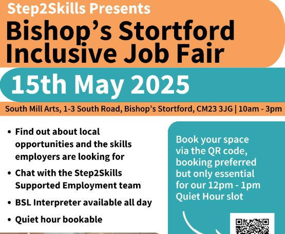 Inclusive job fair flyer