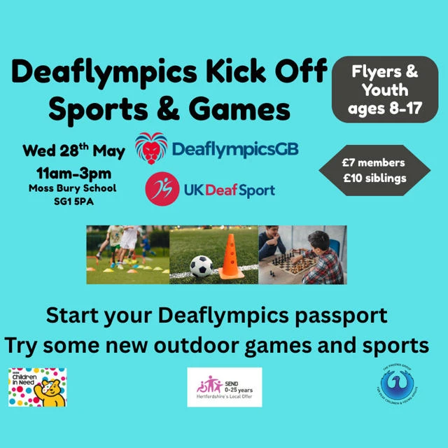 Deaflympics flyer