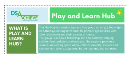 Promo image for DS Achieve Play and Learn Hub