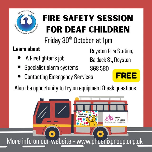 Fire Safety Session for Deaf Children 