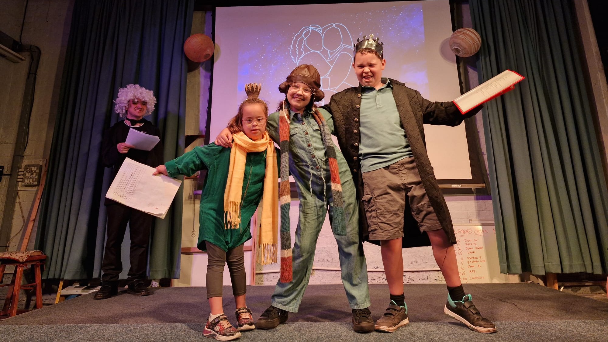 Photo of children acting on a stage