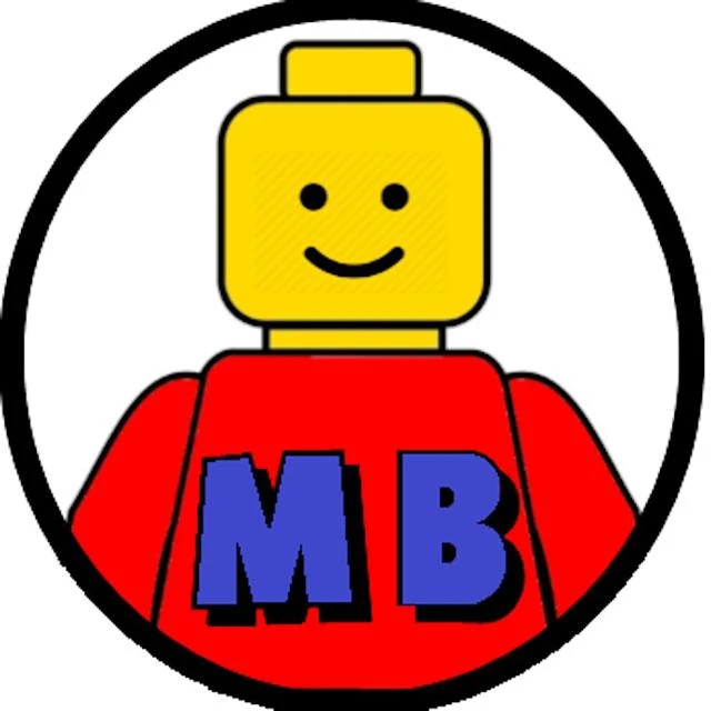 A smiling lego man