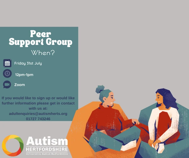 peer support group autism herts