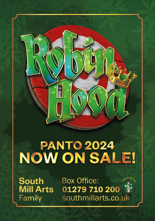 Robin Hood panto flyer