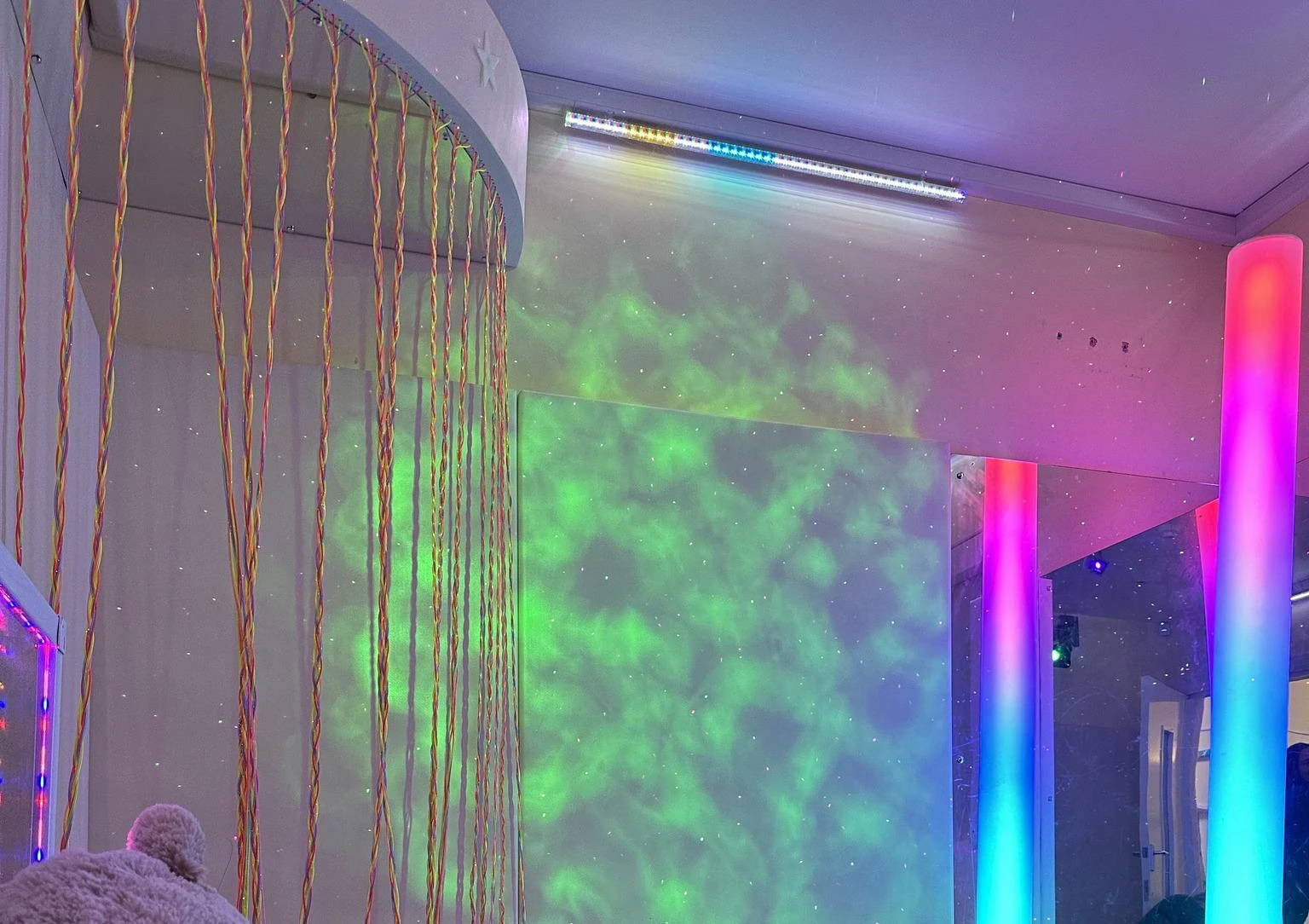 sensory room in the send pavilion
