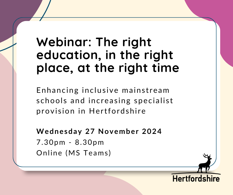 Webinar: the right education, in the right place at the right time